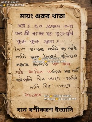 ২০২৬০৪১৪_২৩১৩১৪ মায়েং গুরুর খাতা ডায়েরি কবিরাজি pdf বই হবে